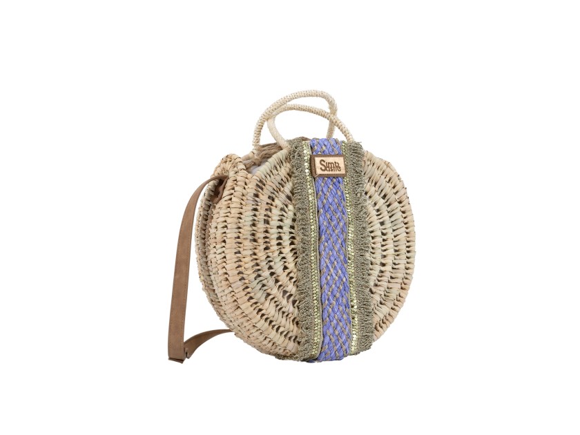 Bolso de palma con bandolera MELANIE                        